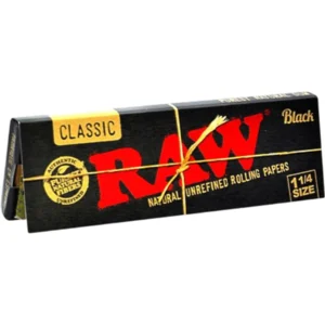 Raw Black 1 1/4